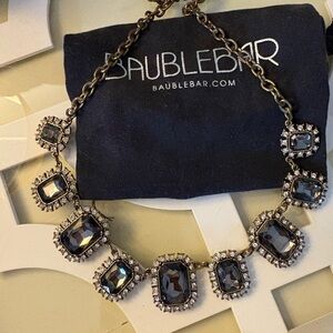 BaubleBar Emerald Cut Statement Necklace